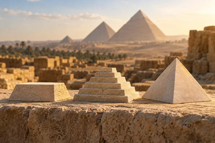 Understanding the Architectural Evolution of Egyptian Pyramids